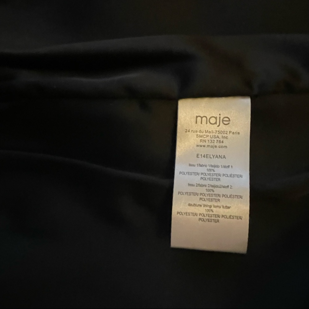 Maje bomber jacket - Picture 4 of 4